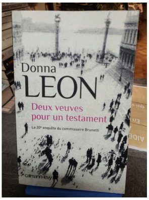 Deux veuves pour un testament Donna Leon