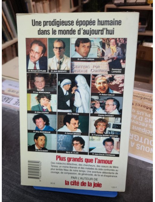 Plus grands que l amour de Dominique Lapierre