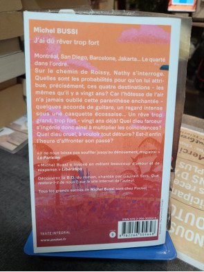 J'ai dú rêver trop fort de Michel Bussi