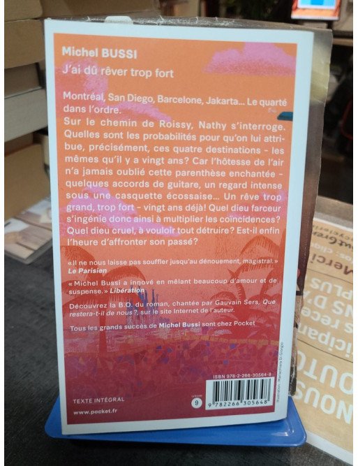 J'ai dú rêver trop fort de Michel Bussi