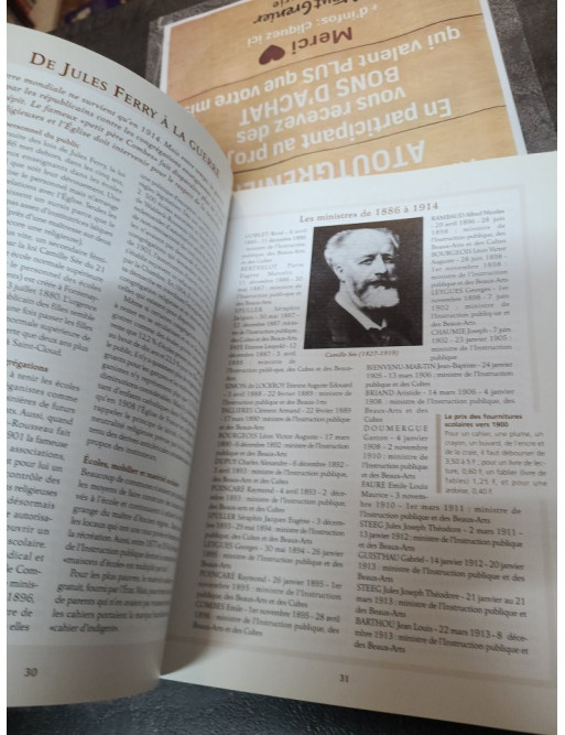 Les écoliers et leurs maîtres en France d'autrefois Marie-Odile Mergnac
