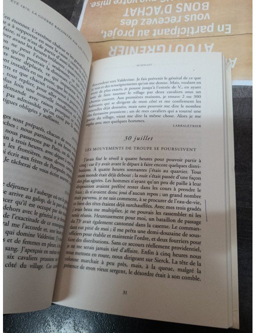 ETE 1870 La guerre racontée par les soldats Jean-François Lecaillon