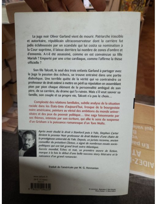 Echec et mat Stephen Carter