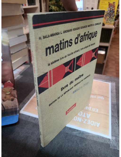 Matins d Afrique Enseignement Conjugue du Langage et de la Lecture Livre du Maitre Groisard Binon Combelles