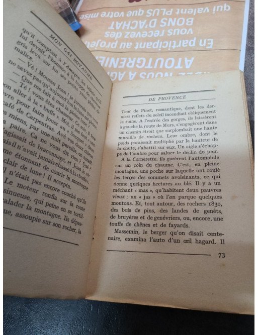 Mon Gai Royaume de Provence Maurice Constantin Weyer