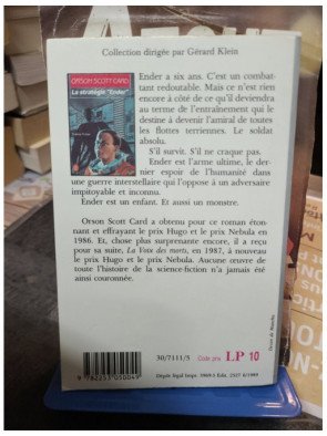 La Stratégie Ender - Cycle d'Ender tome 1 (Orson Scott Card)