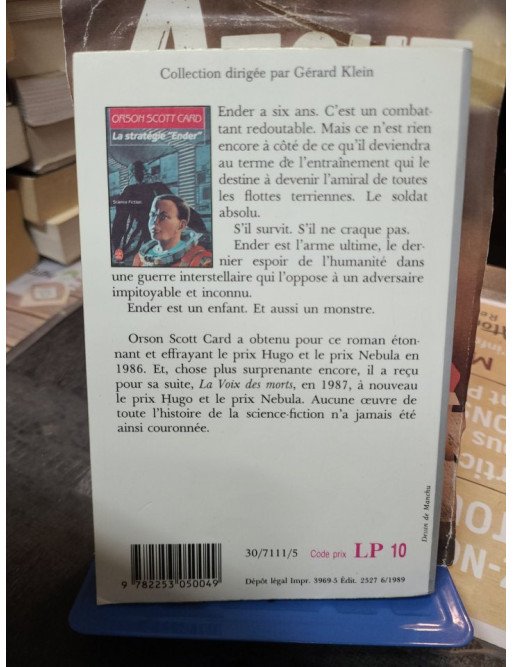 La Stratégie Ender - Cycle d'Ender tome 1 (Orson Scott Card)