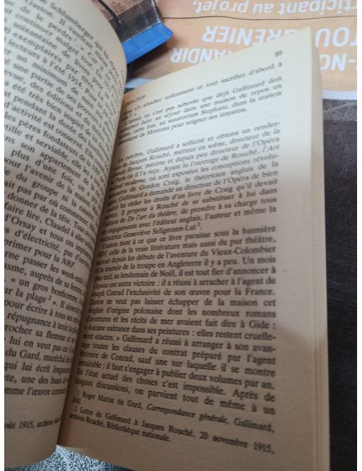 Gaston Gallimard - Un demi-siècle d'édition française