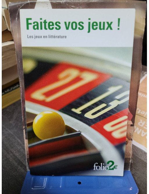 Faites vos jeux ! Les jeux en littérature