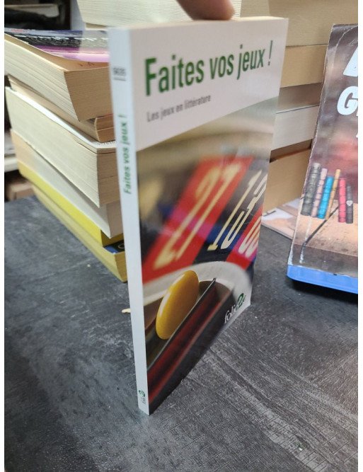 Faites vos jeux ! Les jeux en littérature