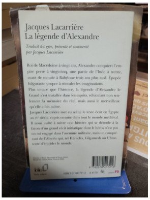 La Légende d'Alexandre Jacques Lacarrière