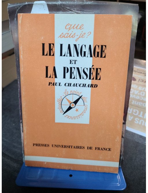 Le Langage et la pensée Paul Chauchard