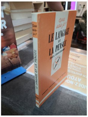 Le Langage et la pensée Paul Chauchard
