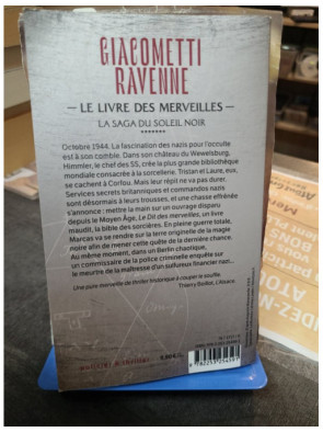 Le Livre des merveilles – thriller historique ésotérique