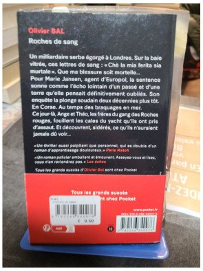 Roches de sang – Olivier Bal