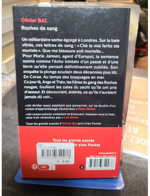 Roches de sang – Olivier Bal