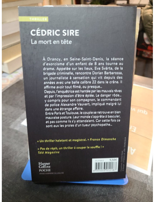 La mort en tête de Cédric Sire