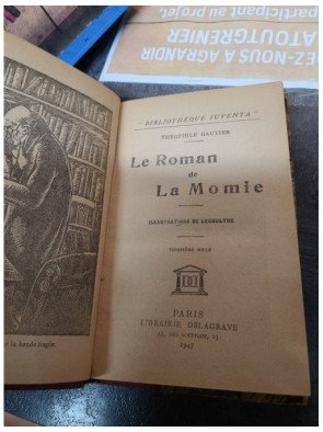 Le Roman de la momie de Théophile Gautier
