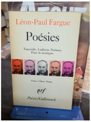 Poésies Tancrède Ludions Poëmes Pour la Musique de Léon-Paul Fargue