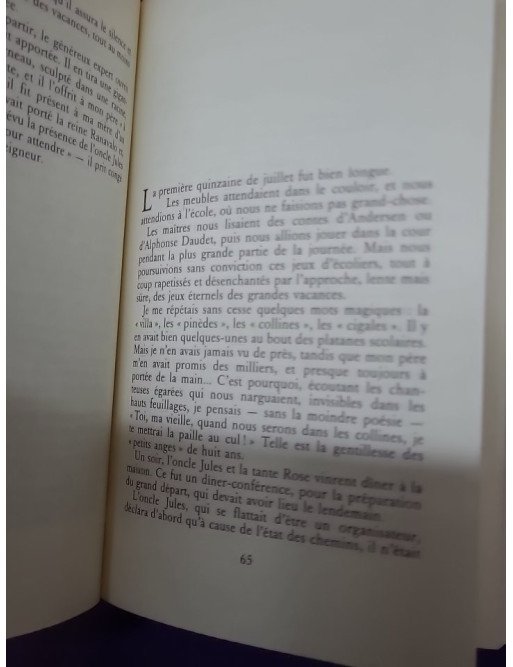 LA GLOIRE DE MON PERE LE CHATEAU DE MA MERE. Par PAGNOL MARCEL