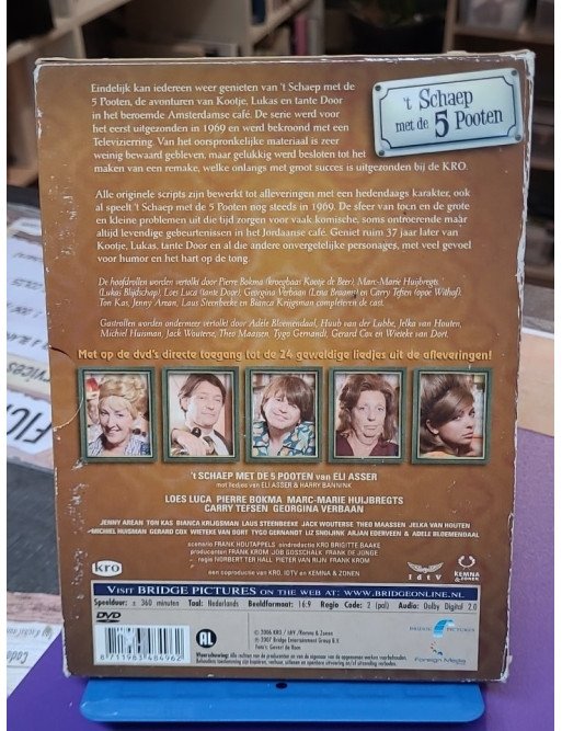 3-Dvd 'T Schaep Met De 5 Pooten - De Volledige Nieuwe Serie (DVD)