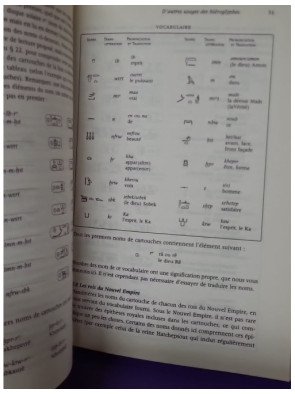 Décrypter les hiéroglyphes - La méthode - Collier & Manley