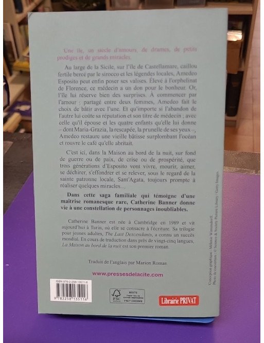 La Maison au bord de la nuit - Catherine Banner