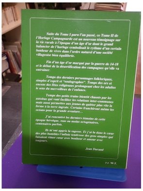 L'Horloge Campagnarde - Tome 2 - L'âge d'or de la vie rurale en Drôme-Ardèche - Jean Durand