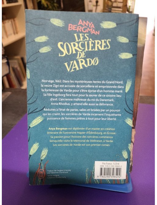 Les sorcières de Vardø roman historique Anya Bergman