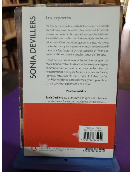 Les exportés poche Sonia Devillers