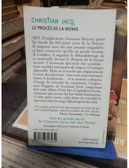 Le procès de la momie - Christian Jacq