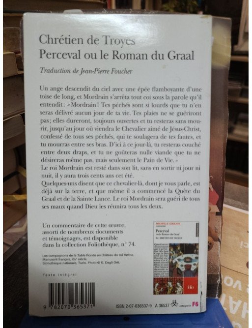 Perceval ou le Roman du Graal - Chrétien de Troyes