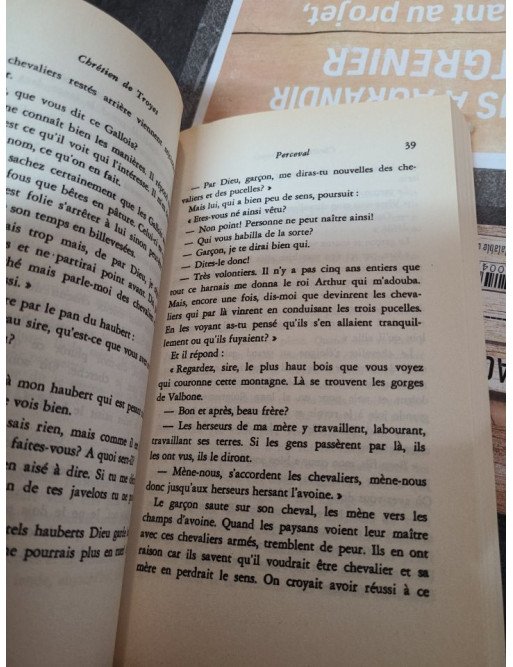 Perceval ou le Roman du Graal - Chrétien de Troyes