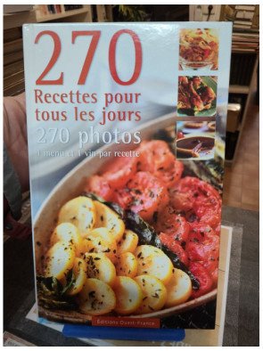 270 Recettes Pour Cuisiner Tous Les Jours Tome 1 Jean-Yves Andant