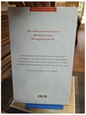 270 Recettes Pour Cuisiner Tous Les Jours Tome 1 Jean-Yves Andant