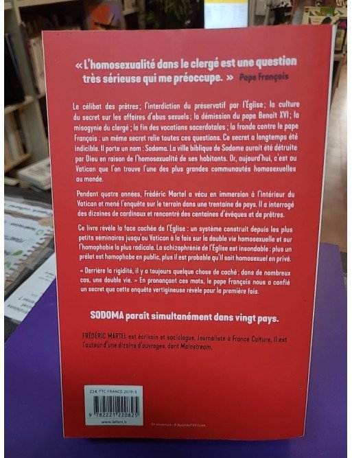 Sodoma Par Frédéric Martel