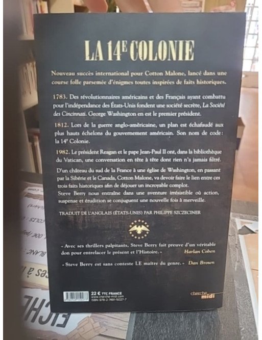 La 14e Colonie Steve Berry