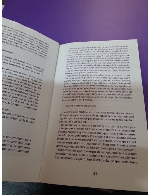 Seule meurt la peur Barry Long édition Le Relié