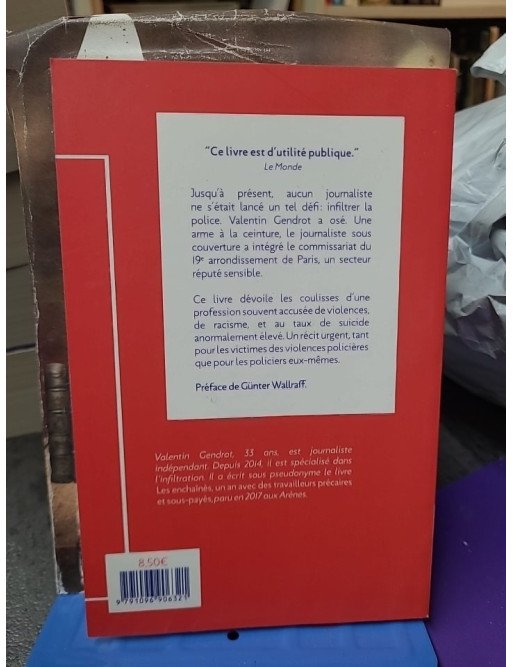 Flic - Un journaliste a infiltré la police