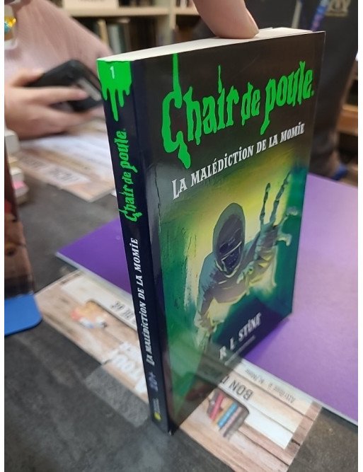 Chair de poule - Tome 01 : La malédiction de la momie