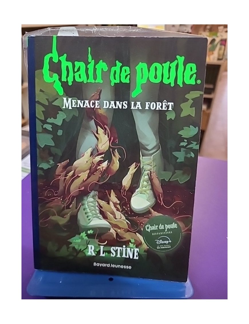 Chair de poule Tome 22 Menace dans la forêt - R.L Stine
