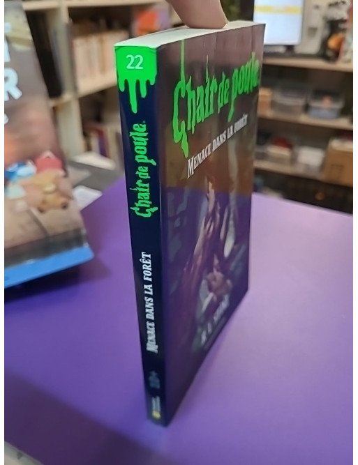 Chair de poule Tome 22 Menace dans la forêt - R.L Stine