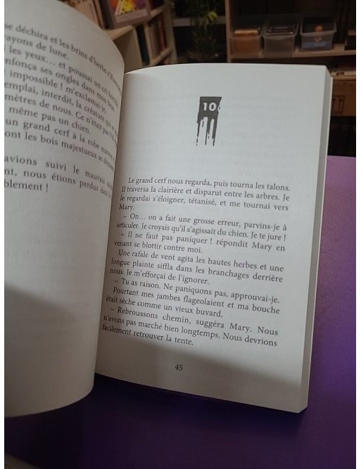 Chair de poule Tome 22 Menace dans la forêt - R.L Stine