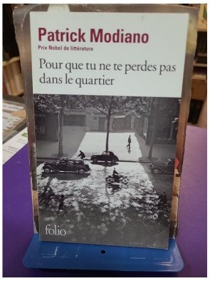 Pour que tu ne te perdes pas dans le quartier - Patrick Modiano