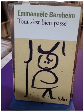 Tout s'est bien passé - Emmanuèle Bernheim