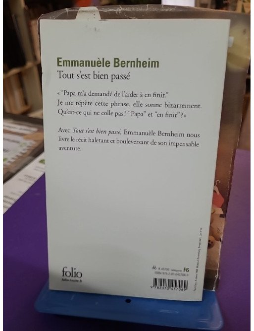 Tout s'est bien passé - Emmanuèle Bernheim