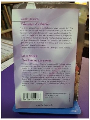 Chantage d'amour + Un homme sous contrat - Janelle Denison