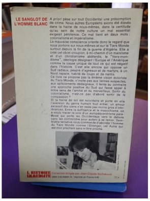 Le Sanglot de l'homme blanc - Pascal Bruckner