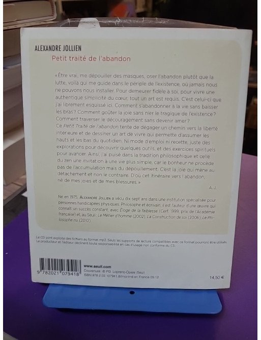 Petit Traité de l'abandon - Alexandre Jollien