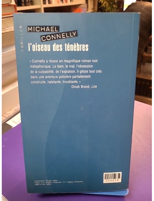 L'oiseau des ténèbres Thriller Michael Connelly